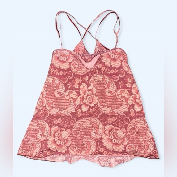 Chaser Floral Paisley Strappy Cami Top Size M | NWT - Picture 4 of 8